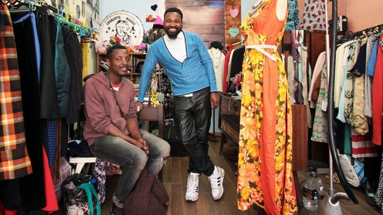 Take a tour of clothing store Fruitcake Vintage in downtown Joburg