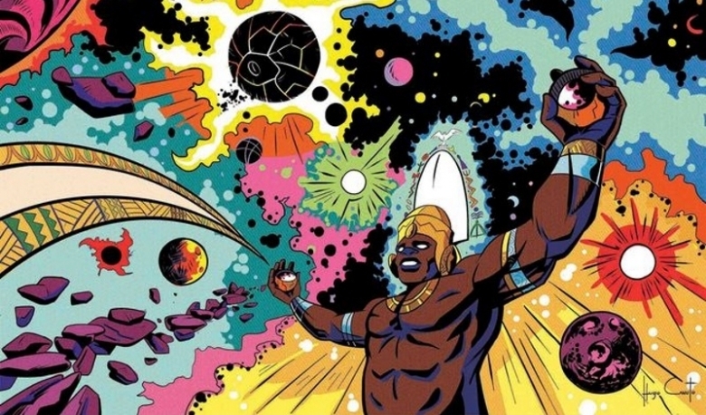 A brazilian Artist is turning African Gods into superheroes
